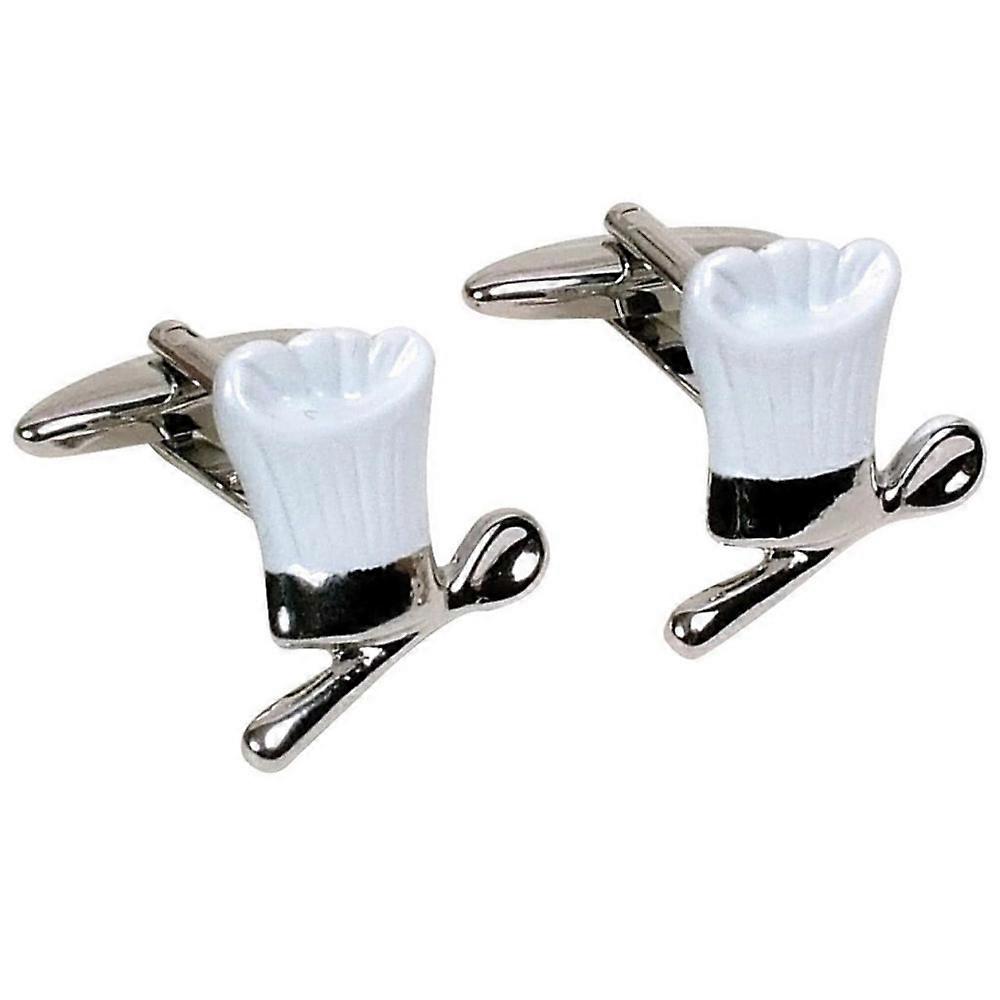 GDesign Premium Quality and Durable Chefs Hat Button Cufflinks Stylish Cufflinks