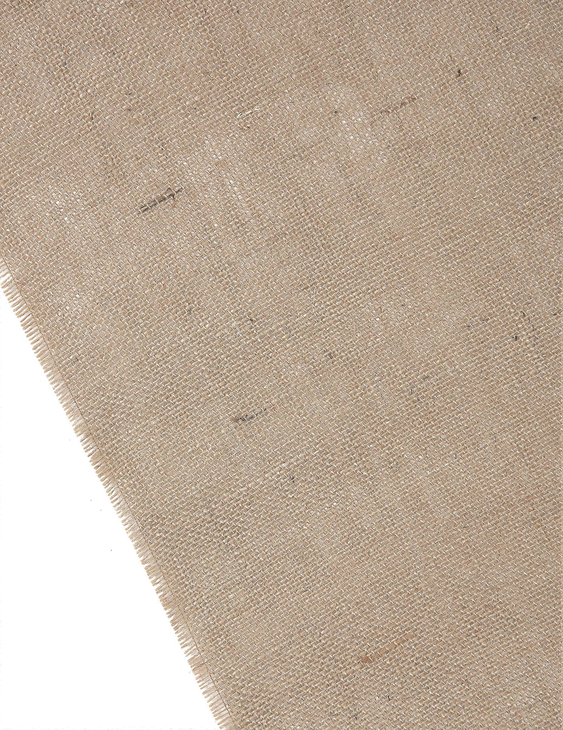 Natural burlap table runner 30cm x 5m