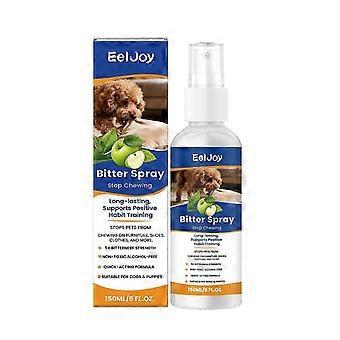 NonToxic AlcoholFree Bitter Apple Spray 150ml Stops Dog Chewing Licking Furniture Shoes Household Items