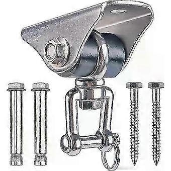 2026 Hot!! Swing Ceiling Hook, 304 Stainless Steel, 450kg Capacity, 360 Rotating, 180 Swivel, Commercial Grade, Easy to Install, With Mounting Screws,