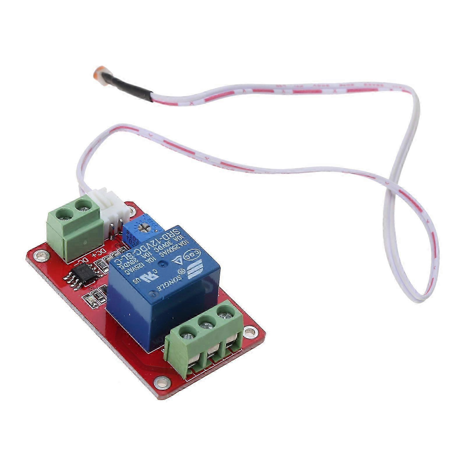 12V Car Light Control Switch Light Detection Sensor Photoresistor Relay Module Red