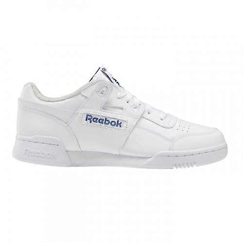 Reebok Mens Workout Plus Leather Trainers