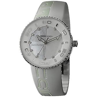 Jet Mop Swiss Quartz Analog Women Watch with MD3187SS-21 Silicone Bracelet