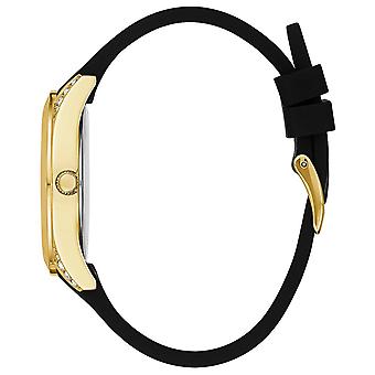 Gæt ure damer klarhed ur til kvinder Analog Quartz med silikone armbånd GW0109L1