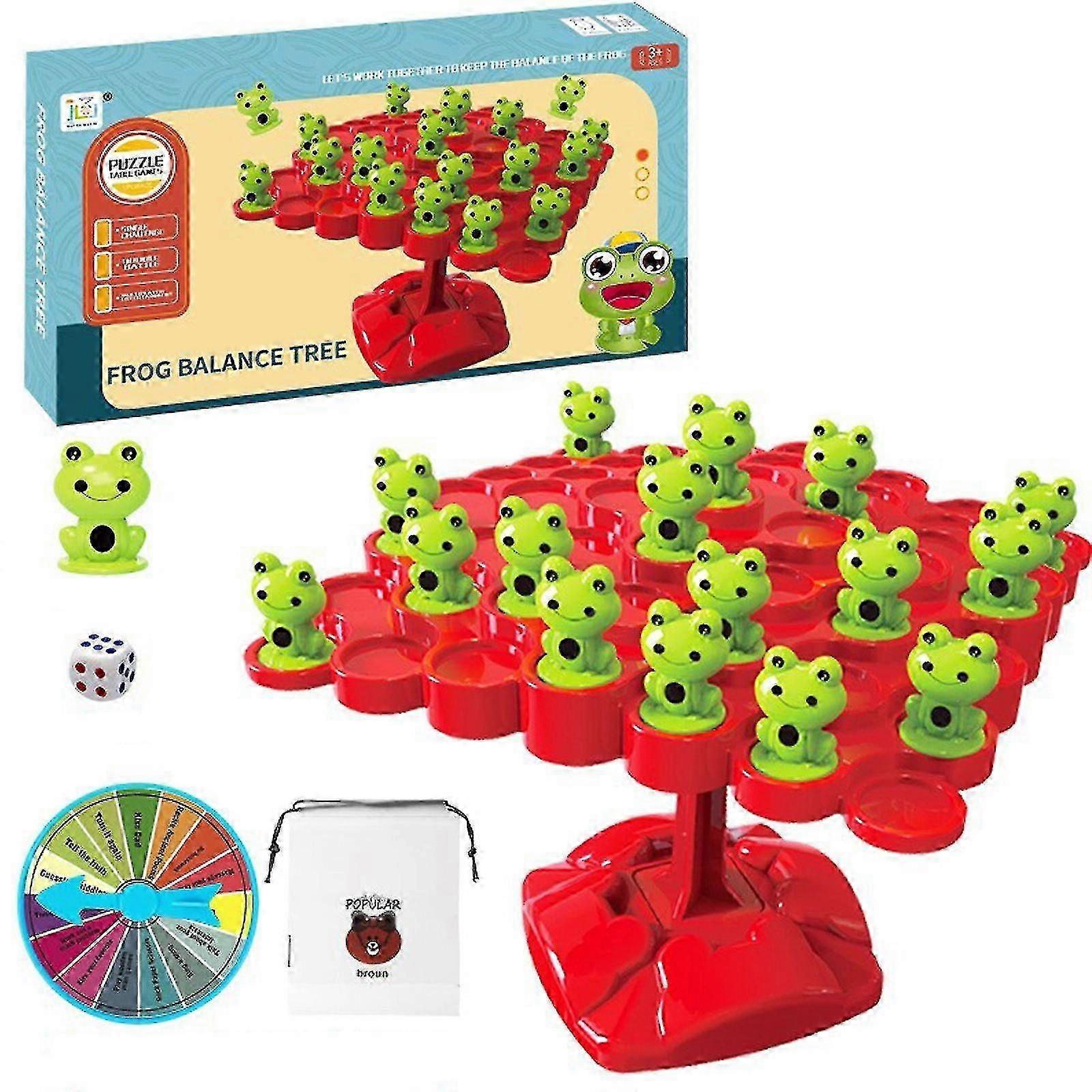 Frog Balance Tree Party Learning Game