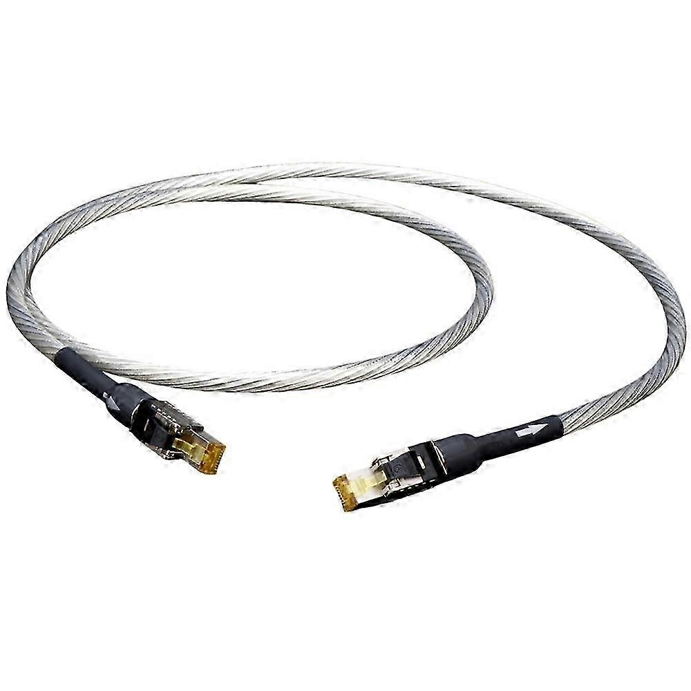 HIFI Network Patch Cable Cat8 Ethernet Cable Rj45 Interface 2000Mhz 40Gbps Speed for Applied to Computers Notebook 0.5M