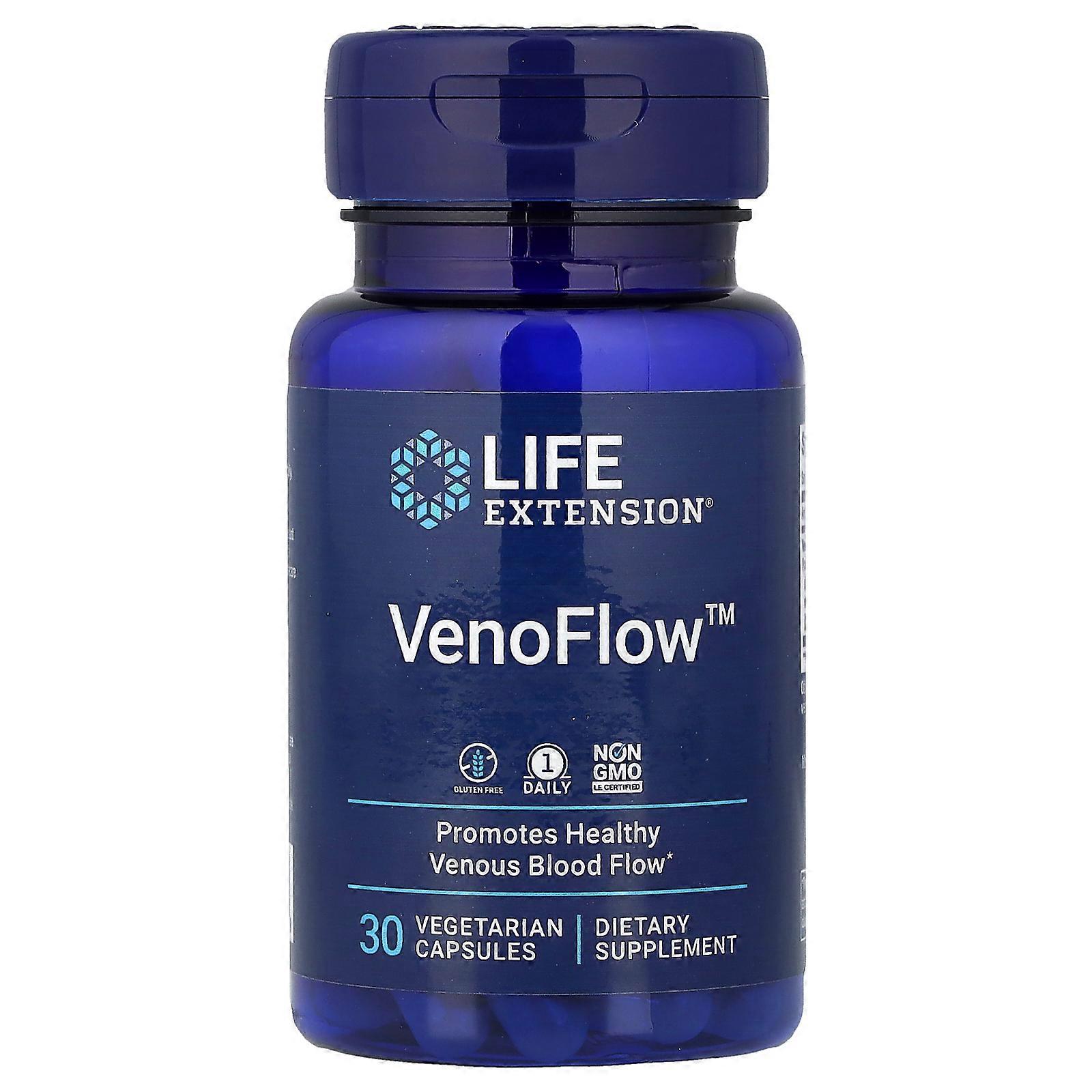 Life Extension, VenoFlow, 30 Vegetarian Capsules