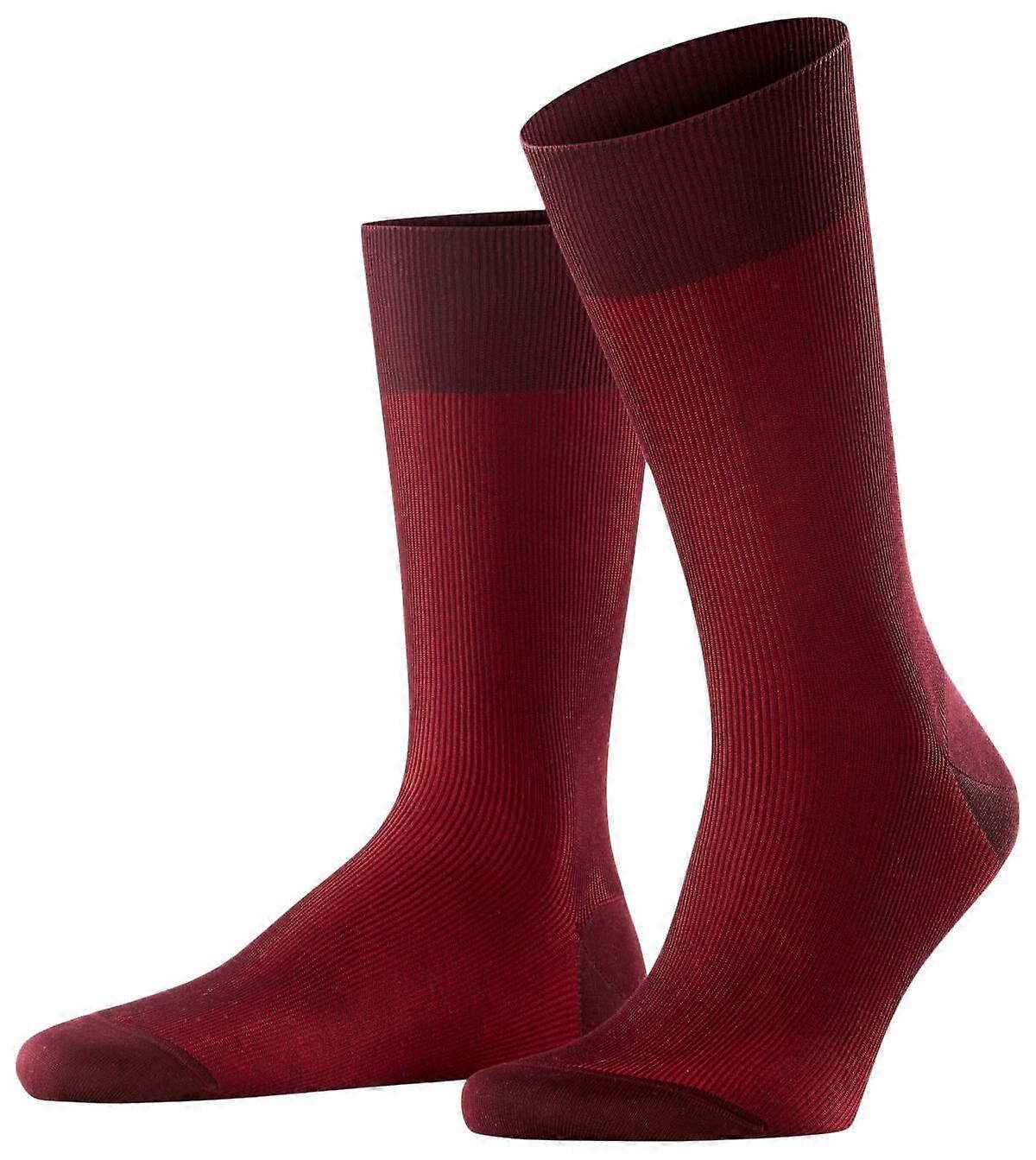 Falke Fine Shadow Socks - Burgundy