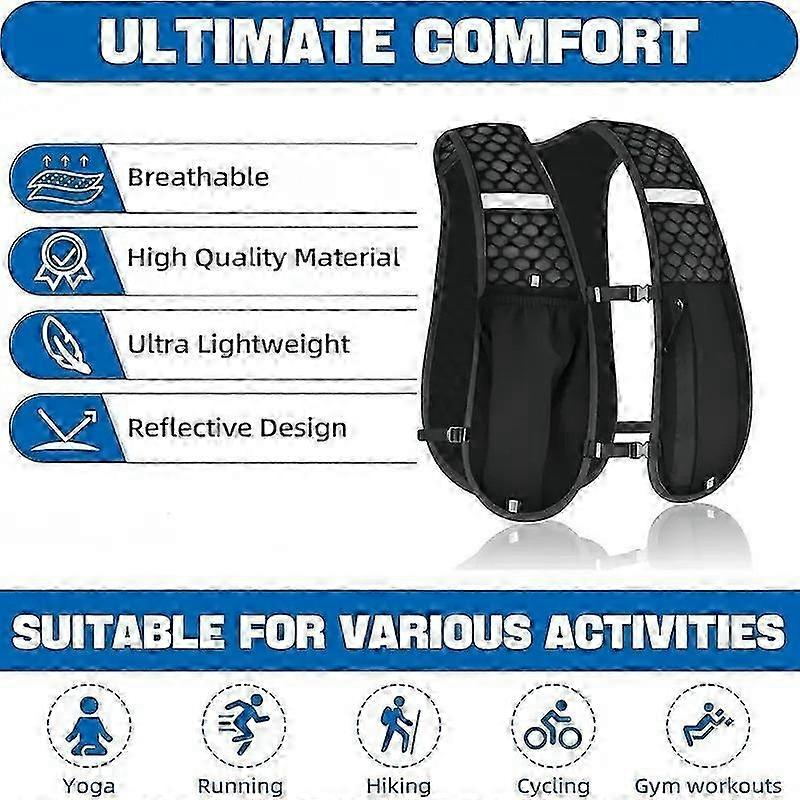 Breathable Multi-pocket Hydration Vest