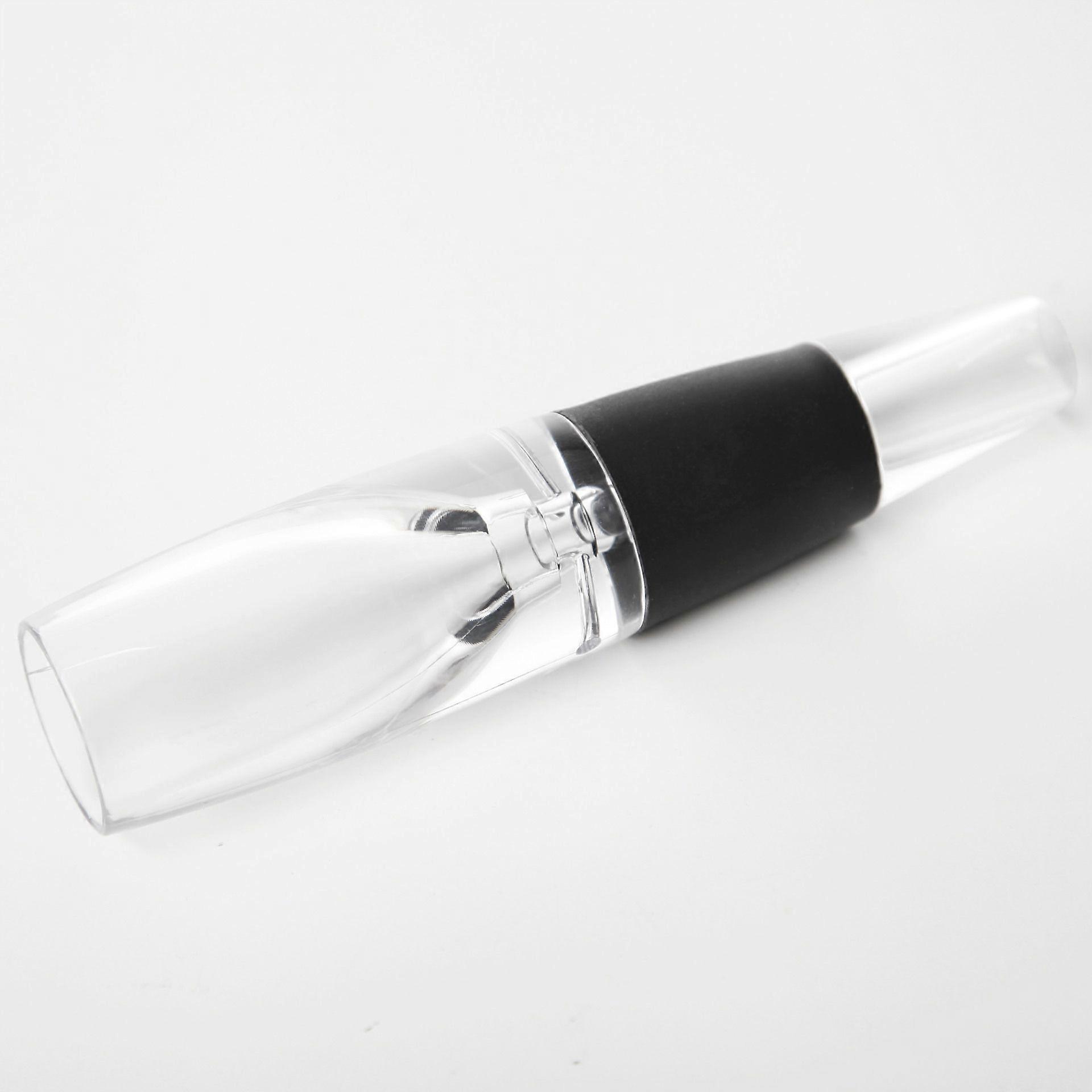 Clear Acrylic Wine Aerator Pourer for Quick Decanting and Controlled Table Serving
