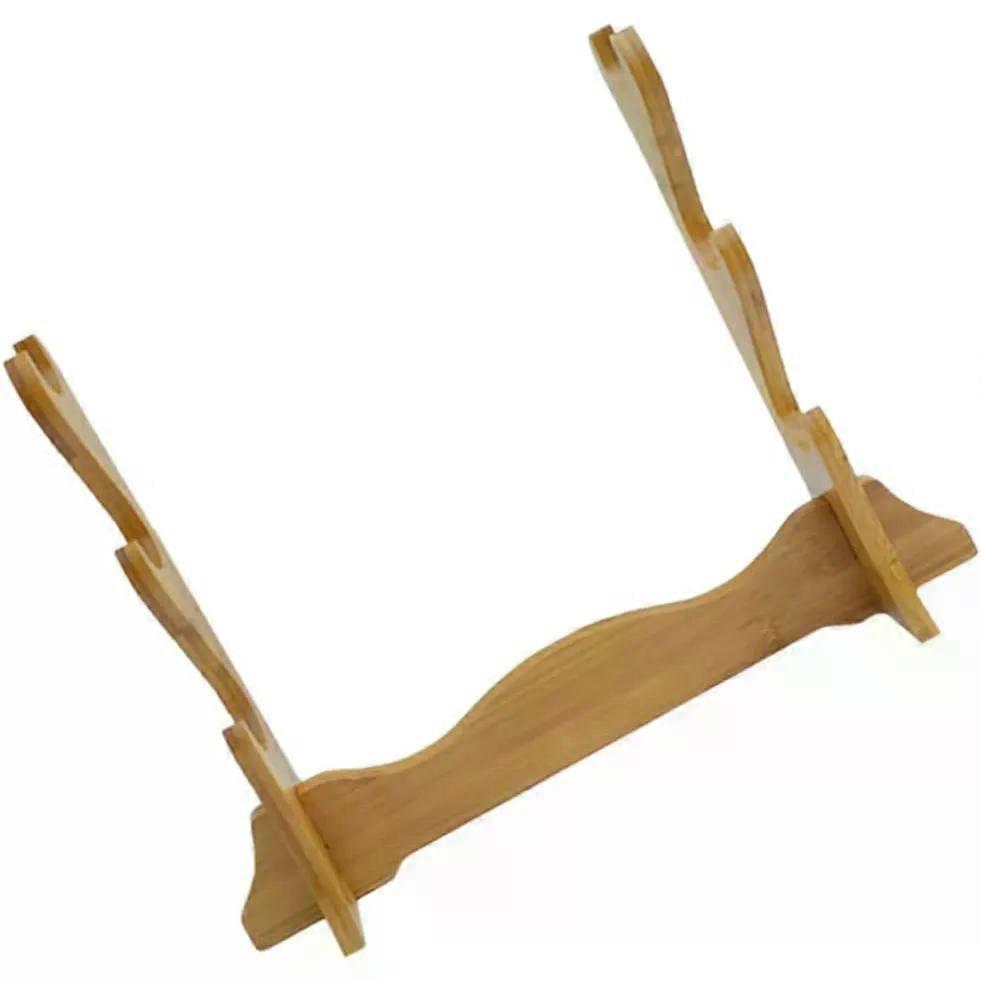 Bamboo Flute Display Rack Storage Holder for Desktop Decor