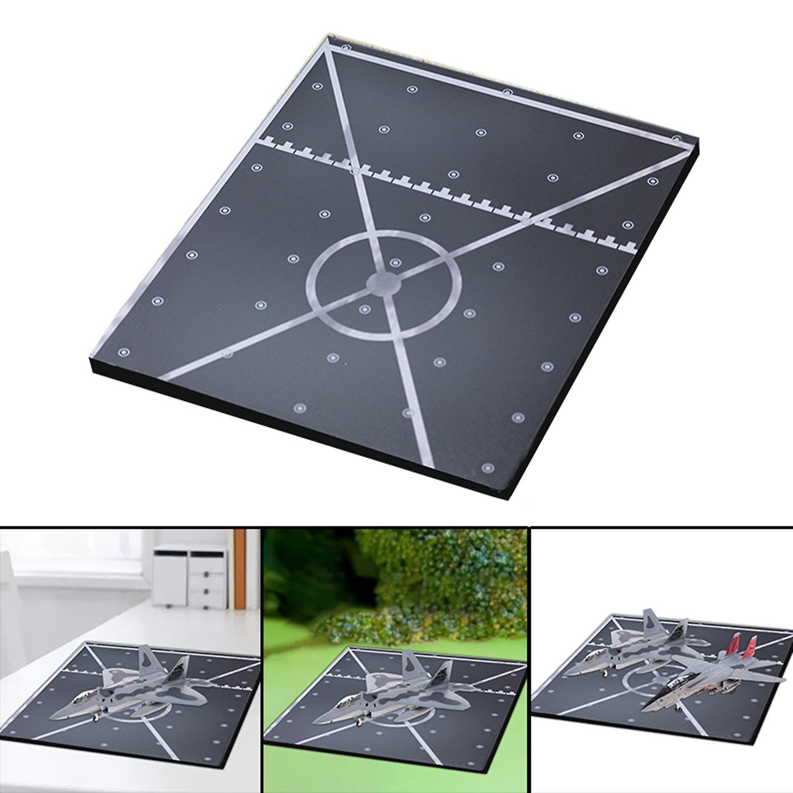 1:72 Plane Airport Runway Platform Model for Fighter Plane Decor Style 16