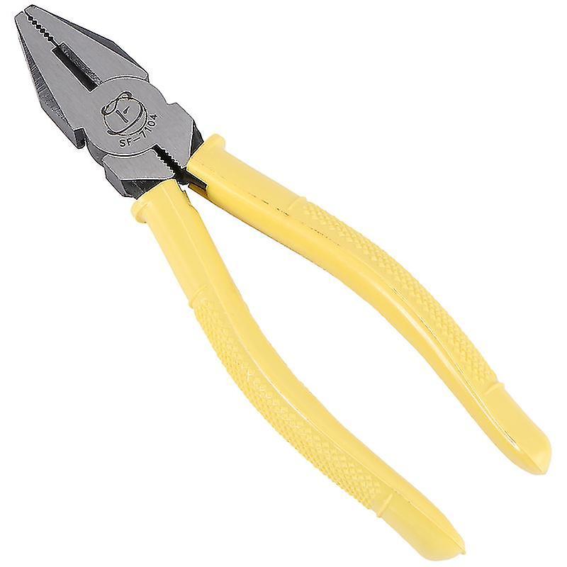 16.5X6cm Yellow Tool Clamps & Vises Multi-functional Vise Household Pliers Oblique Wire Cutter Obliq