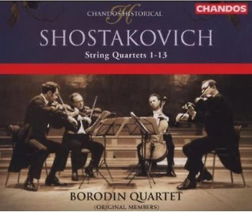 Borodin Quartet - STRING QUARTETS 1 - 13 [CD]