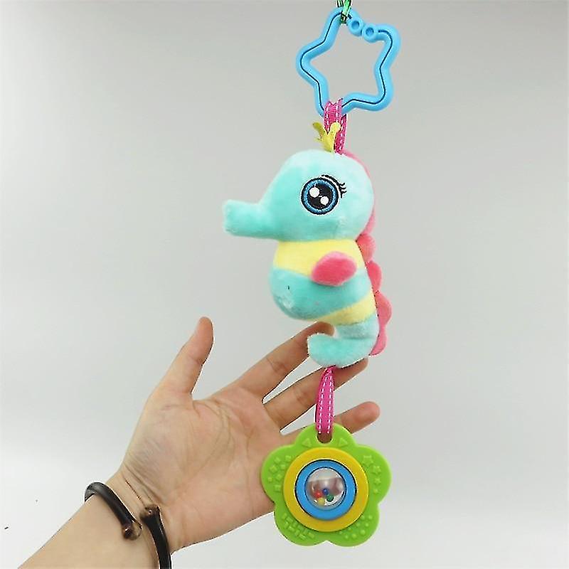 G Cartoon Plush H Bell Baby Stroller Crib Hanging Rattles