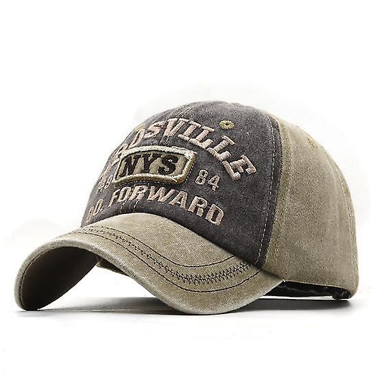 Vintage Washed Embroideries Baseball-Cap Adjustable Dad-Hat