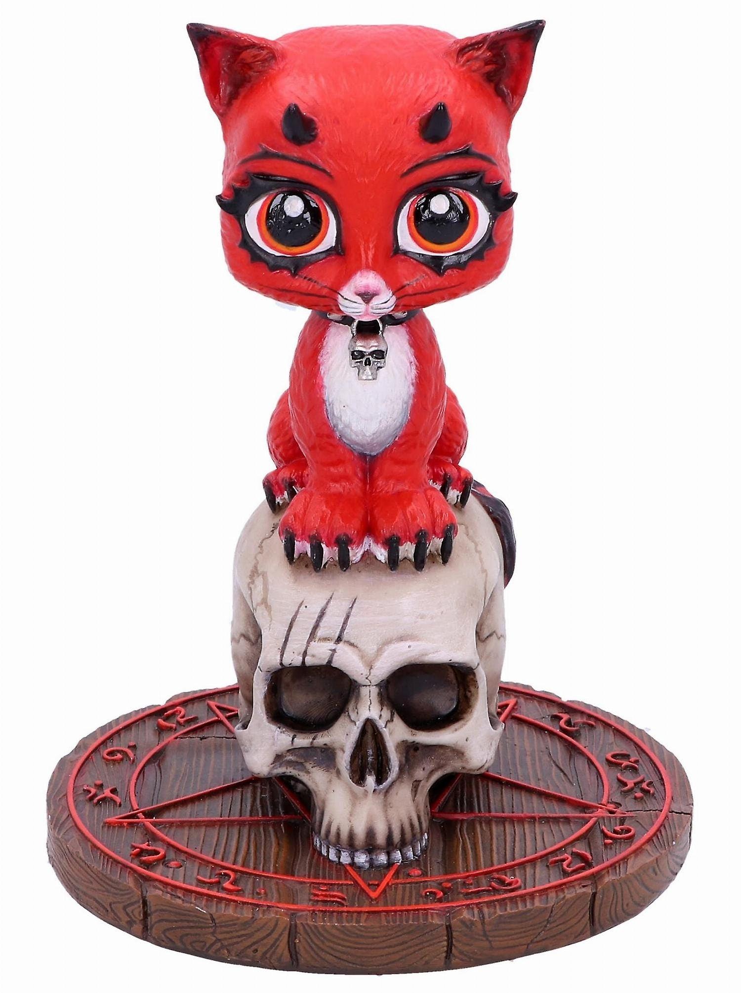Devil Kitty Figurine Figurine By Allianceinteriorsltd