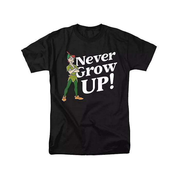 Peter Pan Mens Never Grow Up T-Shirt