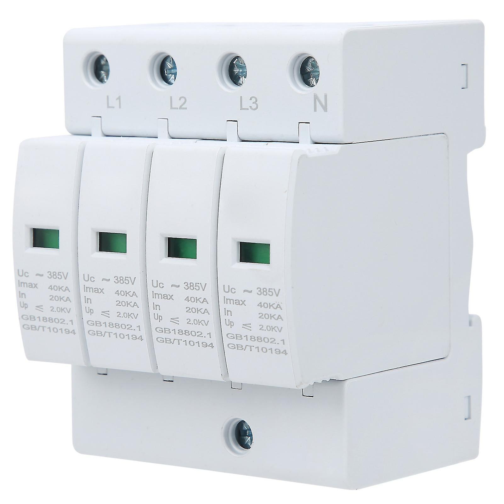 4P Surge Protective Arrester Antithunder Protection Device High Insulation Electrical Equipment