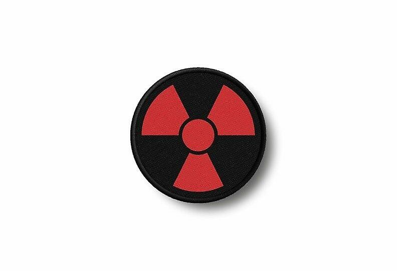 Patch Ecusson Brode Prints Thermocollant Radioactive Radioactive Radiation Symbol