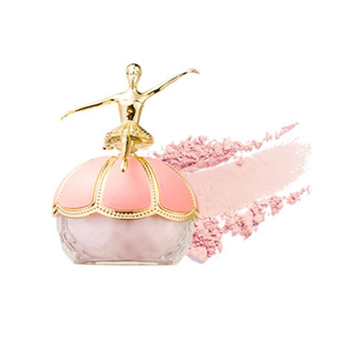Air Sensitive Ballet Makeup Loose Setting Powder Long-Lasting Oil Control Coverage Shimmer Face Ba