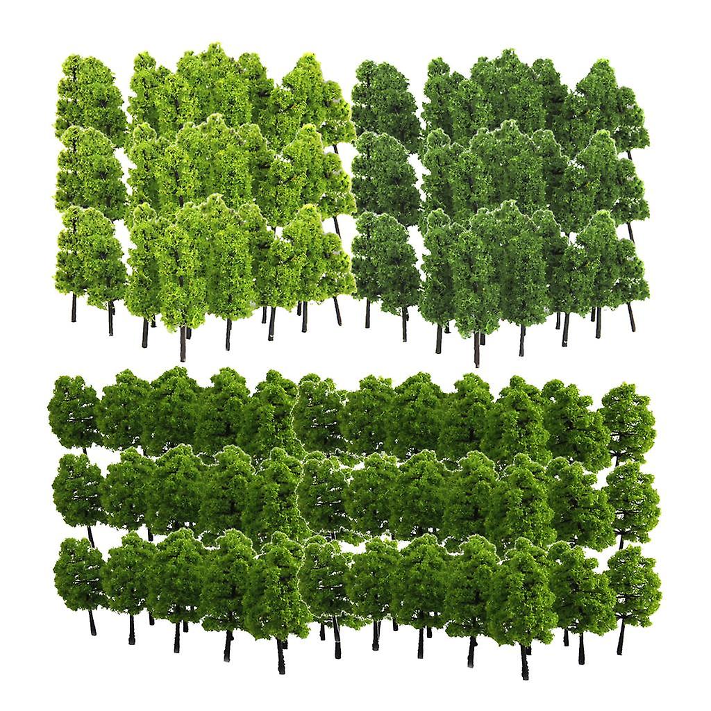 120pc 1:150 Sacle Pagoda Tree Model for Train Railway Park Street Layout