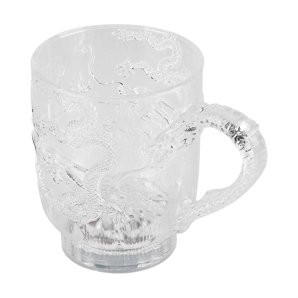 Automatic Light Color Change LED Cup Mug with Water Sensor for Party, Gift, and Bar Use, 12oz Capacity, BPA-Free Material