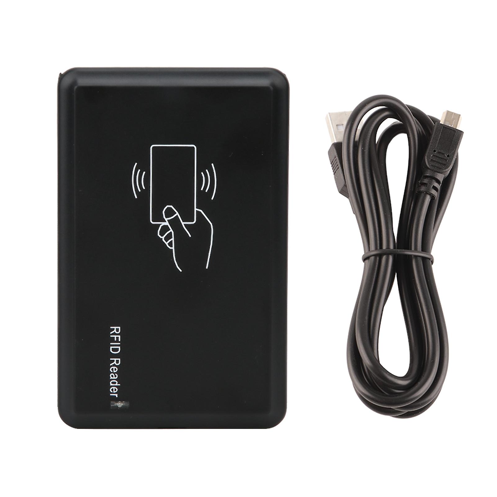125Khz ID Card Reader USB 2.0 Powered Host Interface Device with 3 to 8cm Sensing Range for Access Control and Data Capture