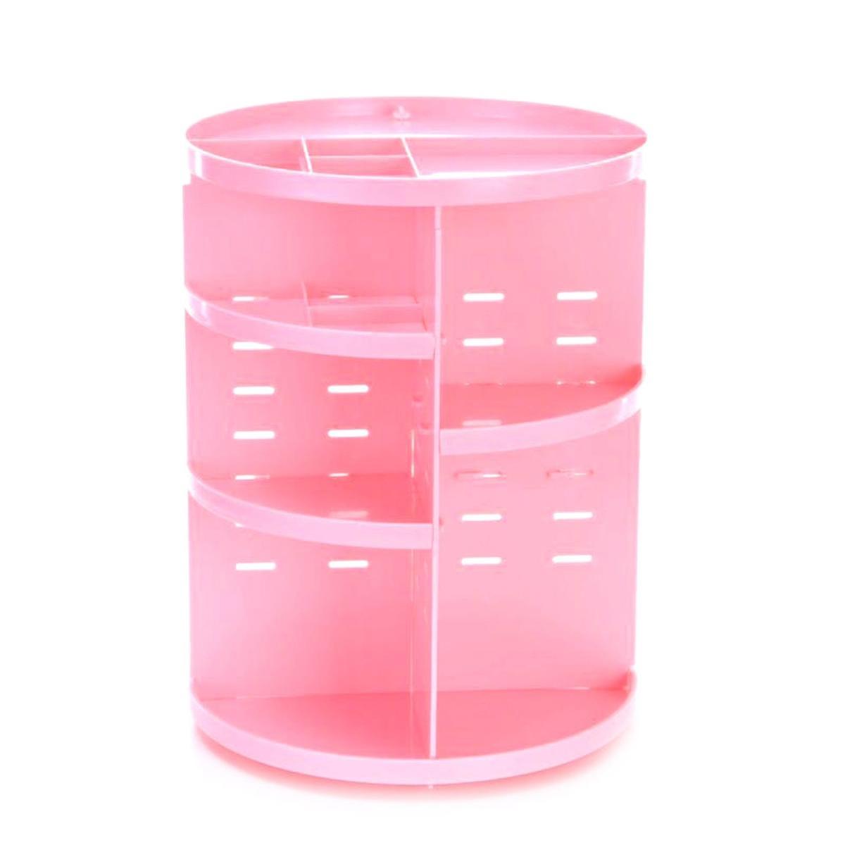 360 Rotating Makeup Organizer, DIY Adjustable Makeup Spinning Holder Storage Rack, Capacity Make Up