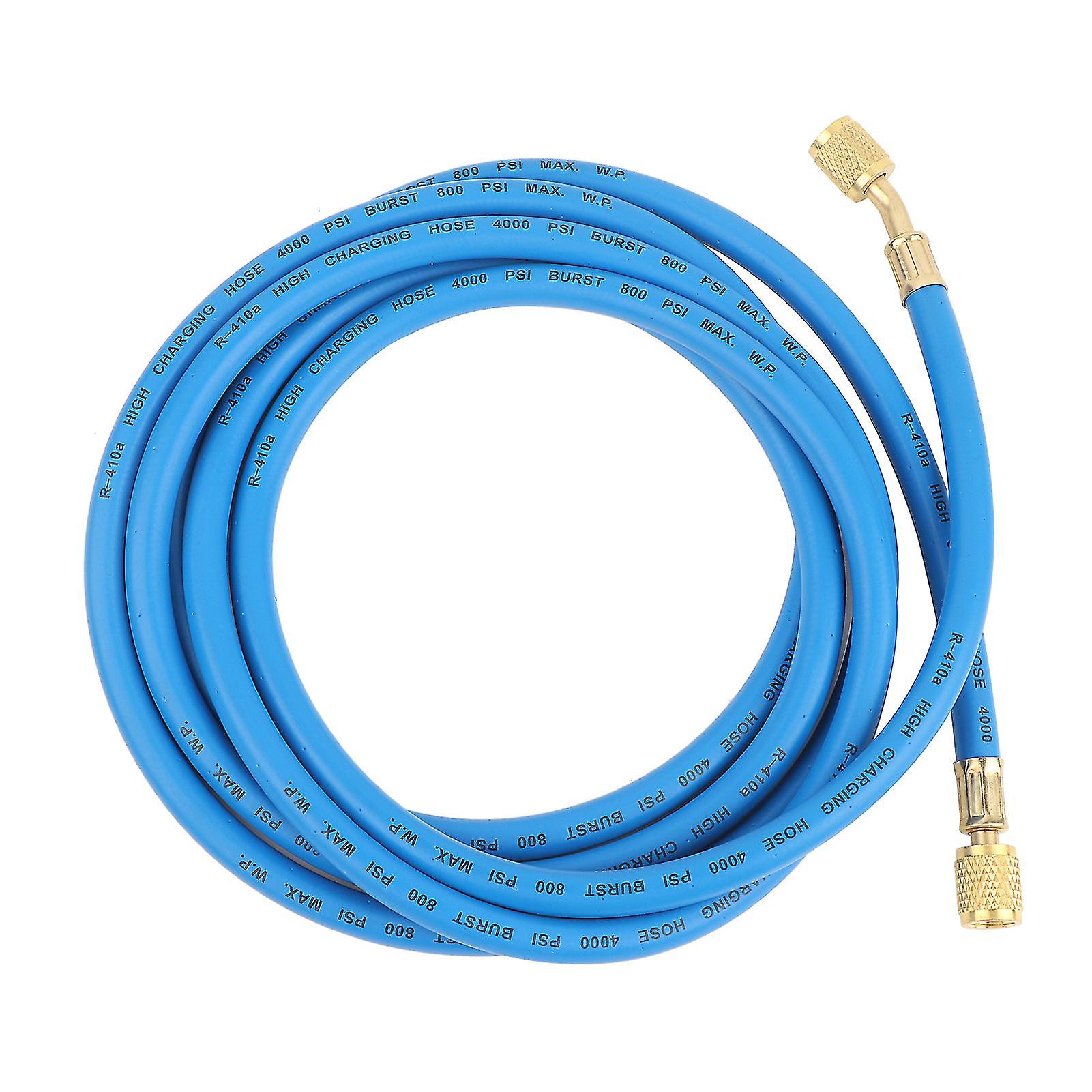 Air Conditioner Refrigerant Charging Hose Air Conditioning Refrigeration Adding Tool Accessory(Double Joint English Standard 1Pc 3 Meters)