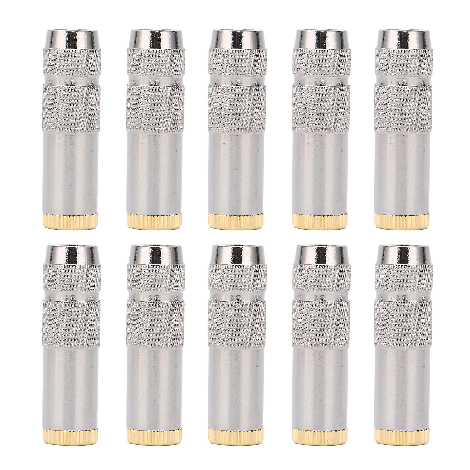 10Pcs 3.5mm 5-Level Female nced Socket o Adapter - Durable, Plug & Play