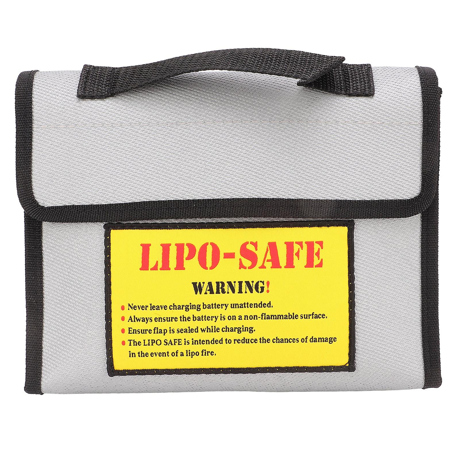 Fireproof Explosion Proof Lipo Battery Safe Bag Environmentally Friendly Lipo Battery Bag