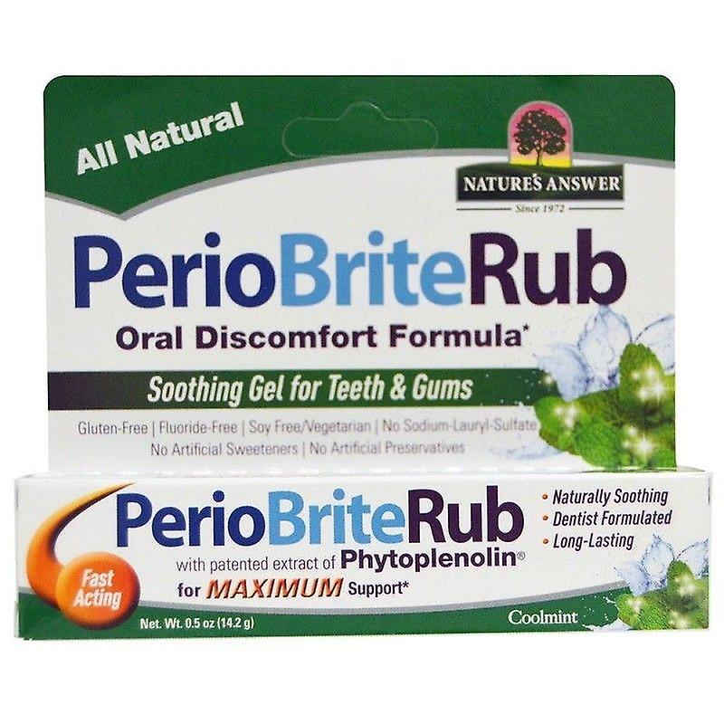 Nature's Answer Perio Rub Smoothing Gel (Tooth & Gum) 14g 1598