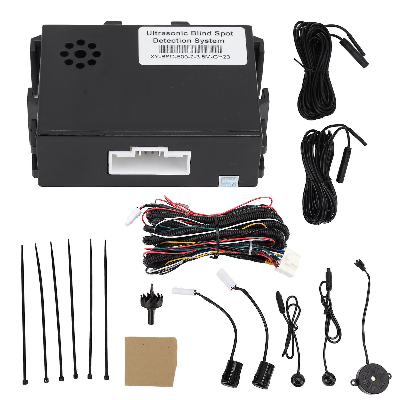 Car Blind Spot Monitoring System BSD Distance Assistant Lane Change Warning Reversing Radar Driving Assistance Sensor
