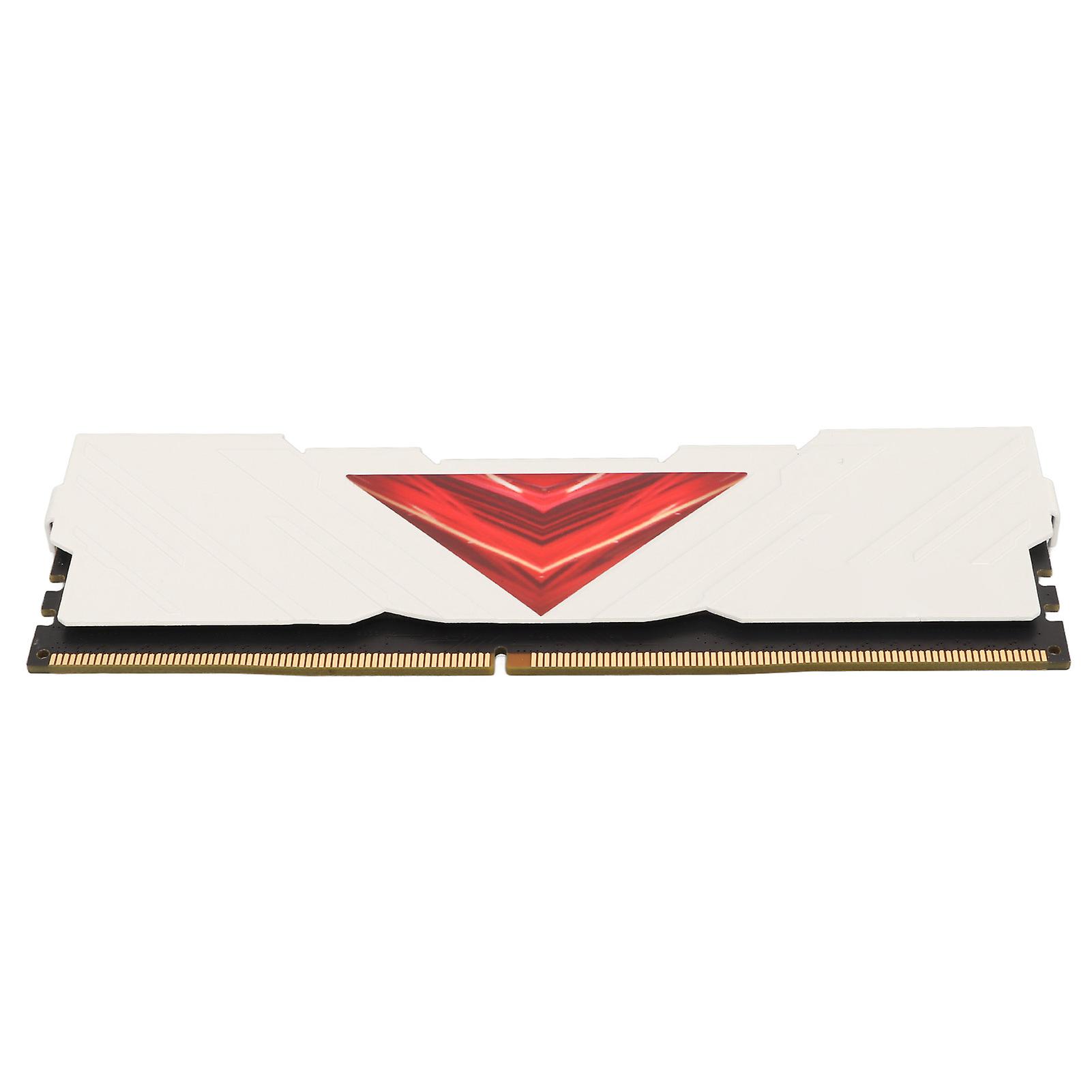 4GB DDR4 RAM 2666MHz 21300 Bandwidth Heat Dissipation Plug and Play Laptop Memory for Desktop PC White 