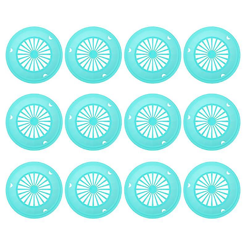 12pcs Plastic Dinner Plates