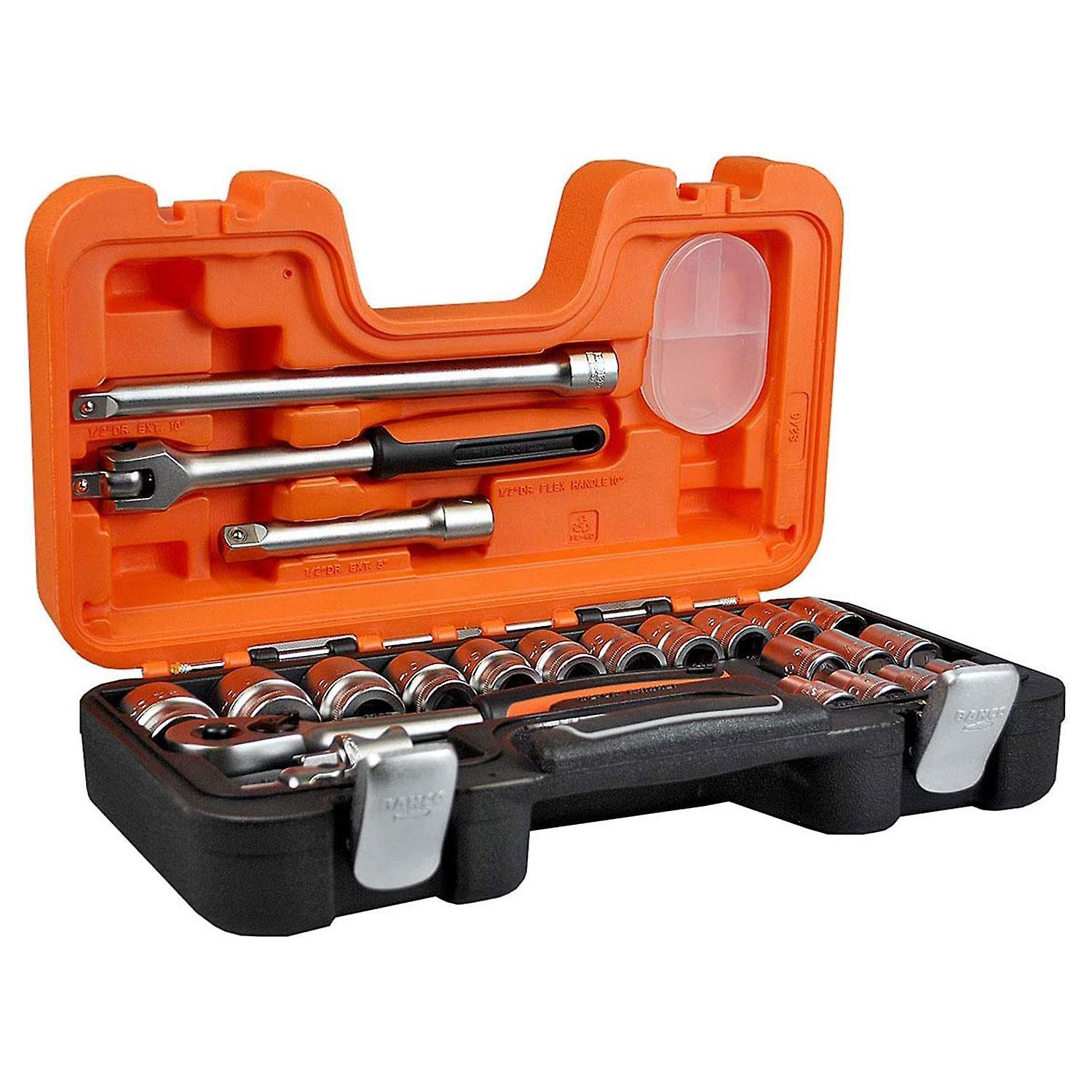 BAHCO S240 SOCKET SET 24PC 1/2IN DR