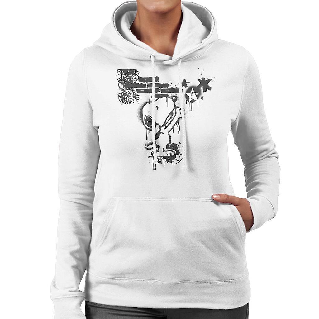 Peanuts Snoopy Star Graffiti Women's Hooded Sweatshirt