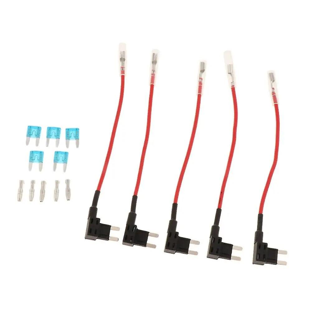 5pcs/set Miniature Version APM ATM Inline Handle Waterproof 15AMP~7014