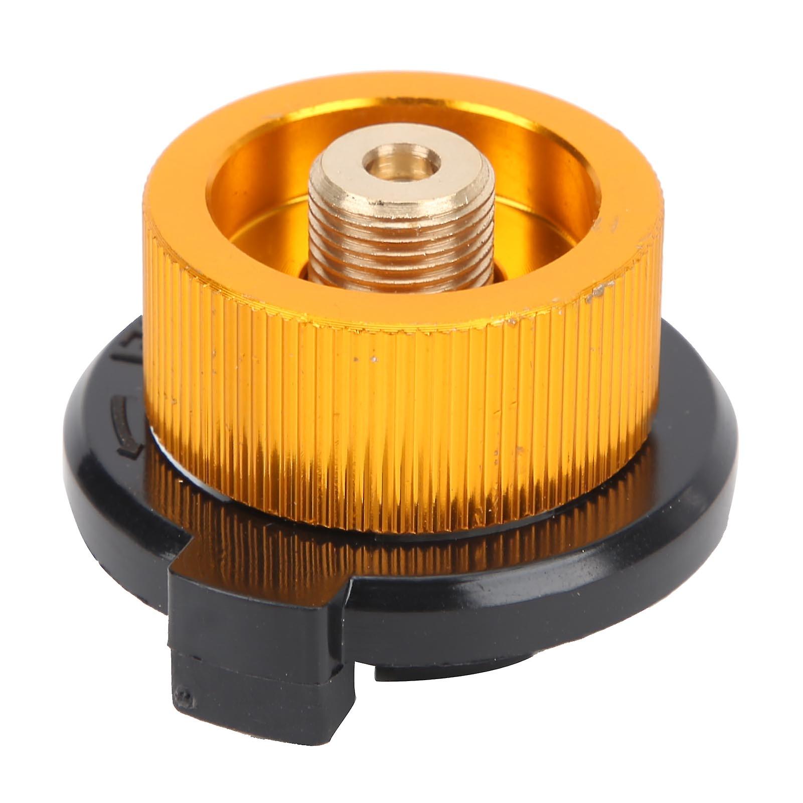 Camping Stove Butane Gas Adapter for Long Gas Tank Adapter to Convert Lindal Type Valve Output