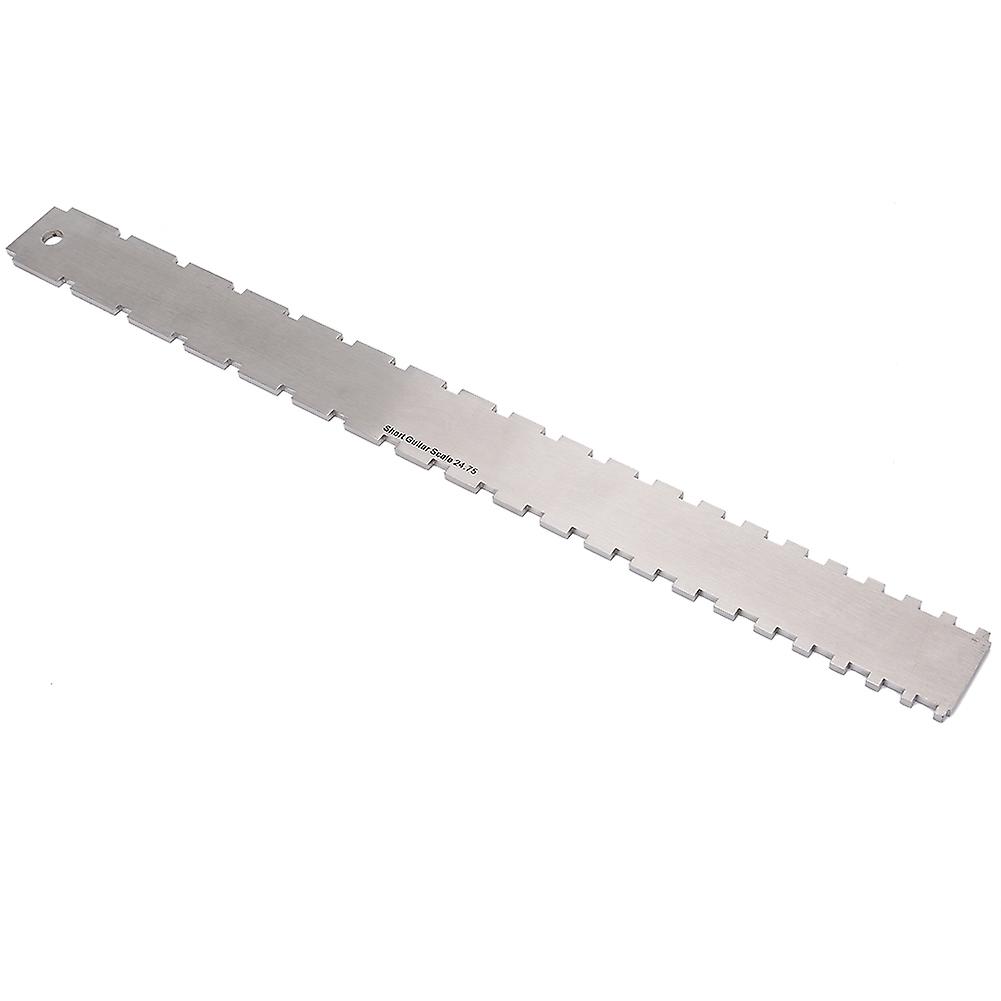 Practical Notched Fret Board Straight Edge Luthiers Tool for Guitars Neck Leveling