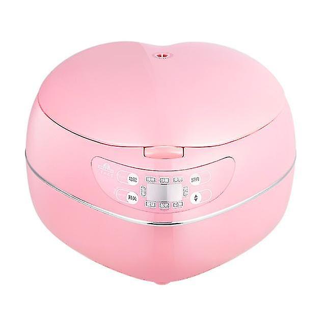 Peach Heart Shaped Rice Cooker Smart Mini Rice Cooker Smart Appliances