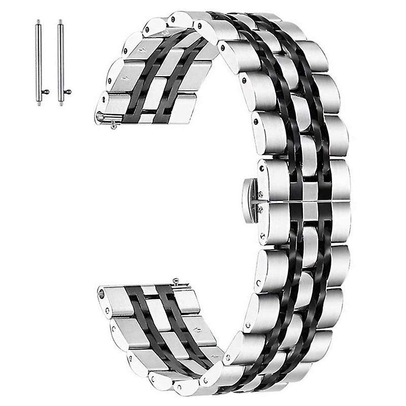 Til Huawei Watch GT2e GT2 46mm Rustfritt Stål Stropper