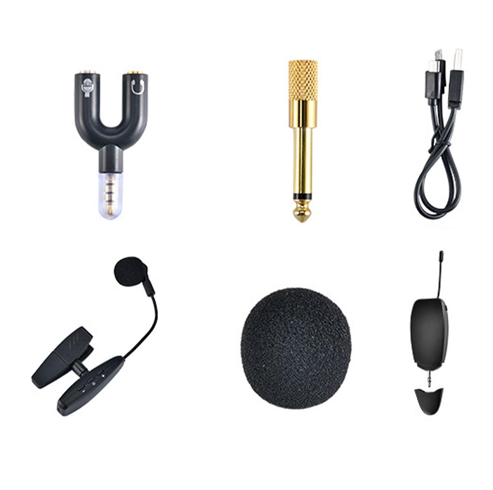 Saxophone Microphone Clip-on Wireless Transmission Musical Instrument Microphone for Performance KX621