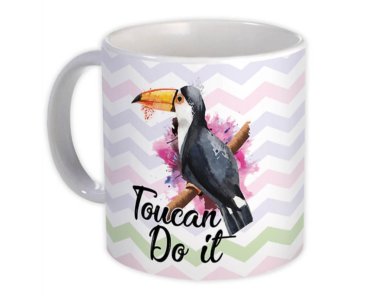 Gift Mug: Toucan Chevron You