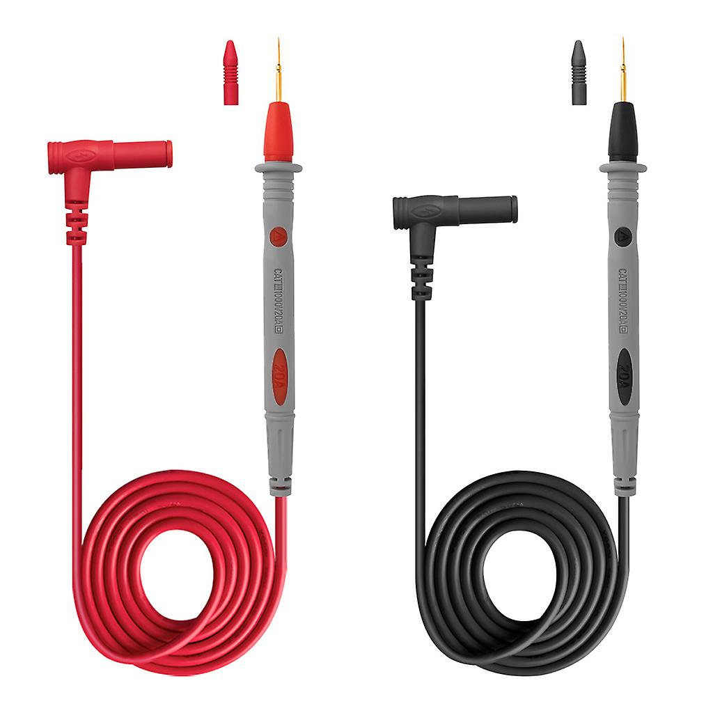 Multimeter Test Leads Silicone Material Resistant to High Temperature & Low Temp
