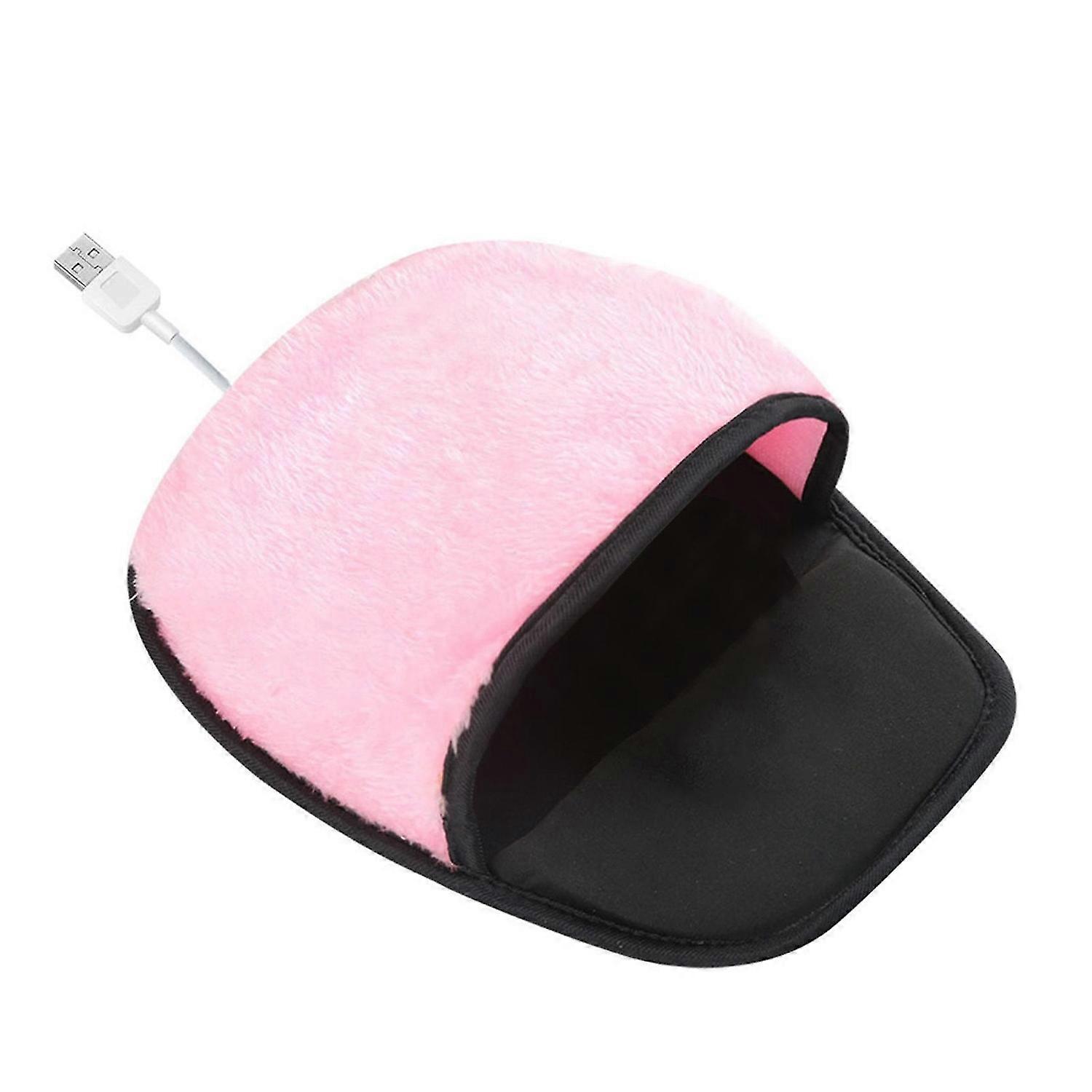 Warm Mouse Pad Large Space Silicone Cushion Soft Plush Fast Heating Warmer Keep Warm USB Heated Comp