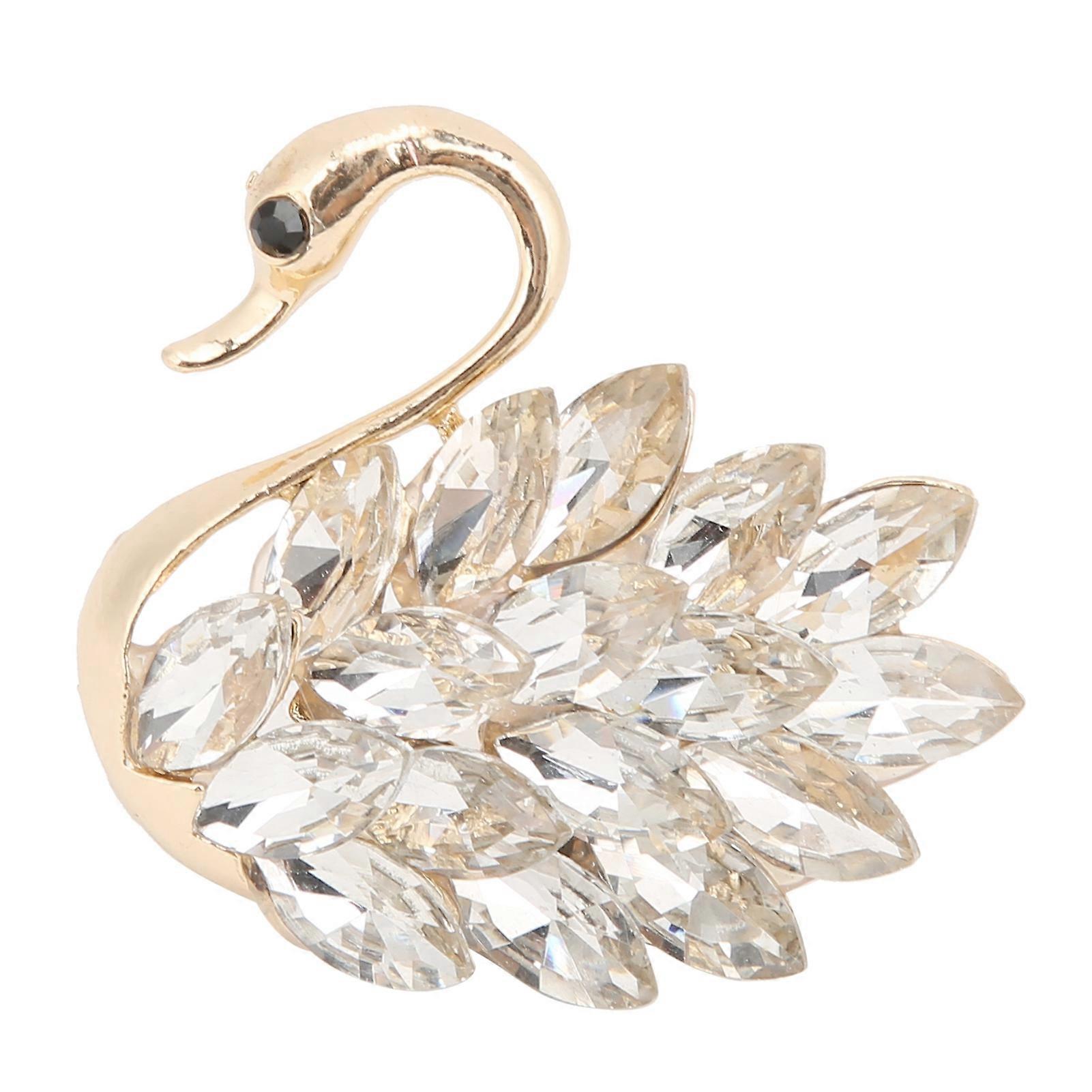 Swan Shape Brooch, Lapel Pin Gift
