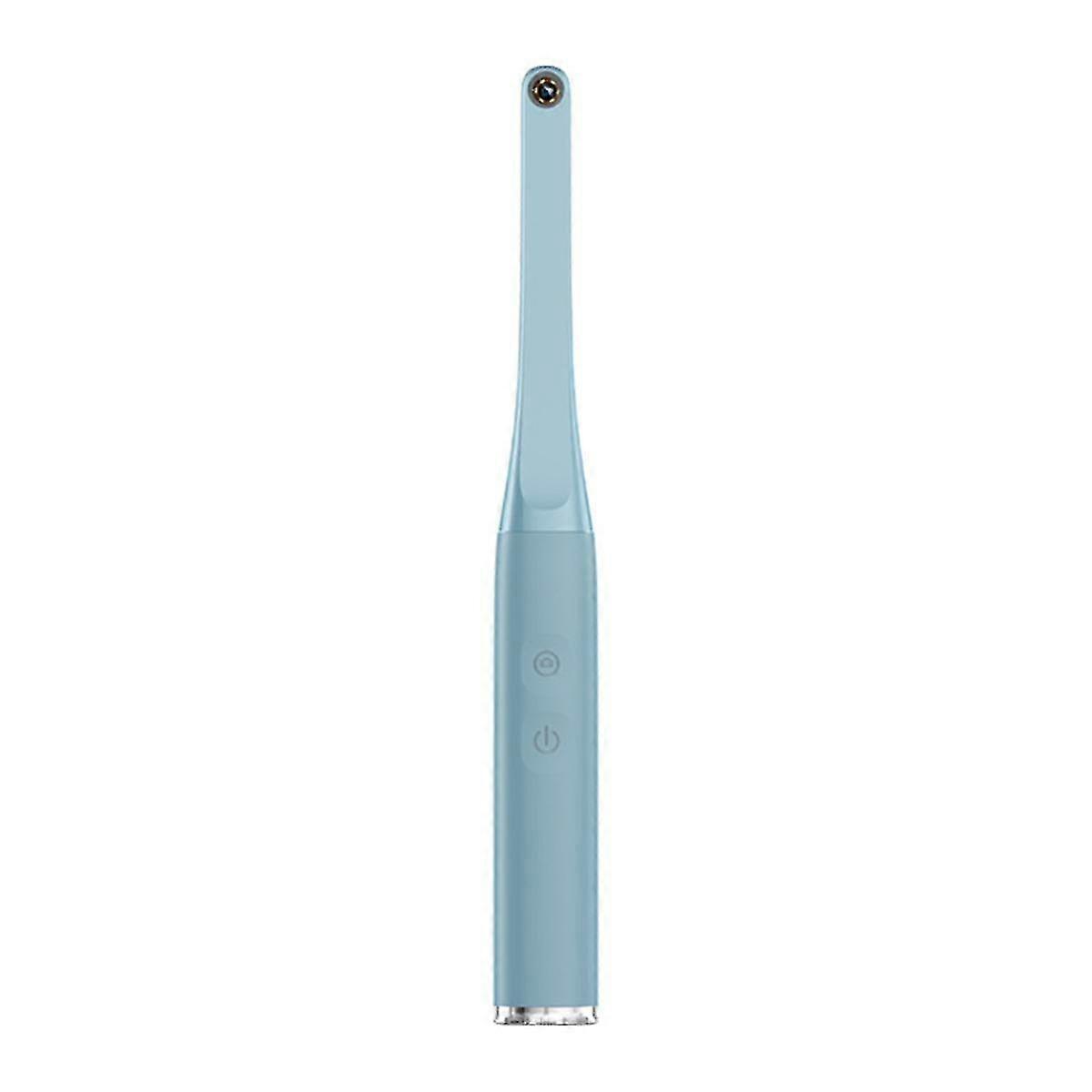 Wireless WIFI Intraoral Camera Dentistry Inspection Endoscope Orthodontist Tool with 6 LED Light compatible with Smartphone-Blue-B15