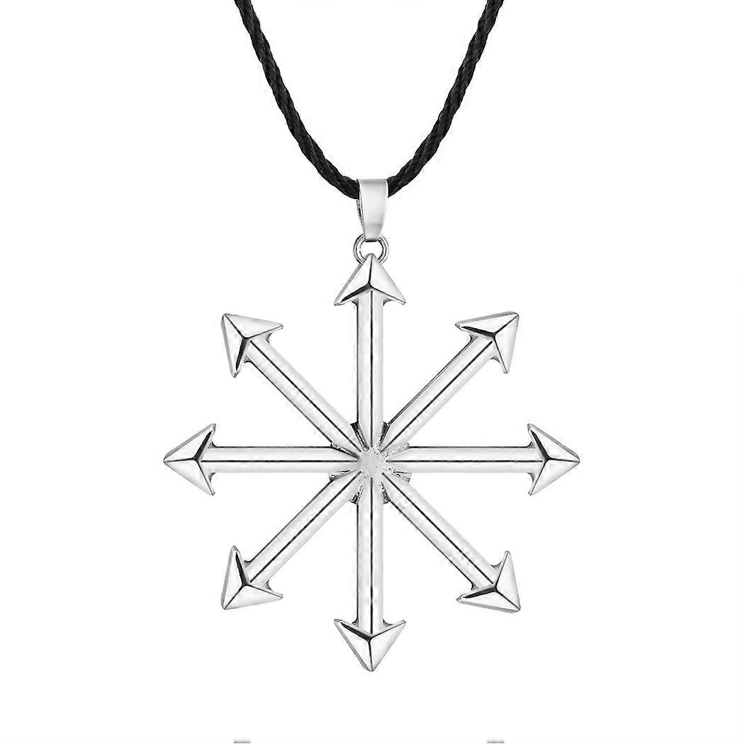 Chaos Star Magic -riipus Kabbala Chaos Wheel -kaulakoru Chaos Orb -riipus Chaos Symbol symboli